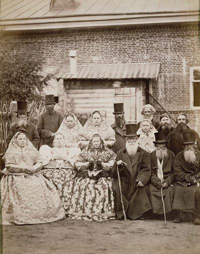 Famiglia di Nijni, Novgorod, c.1875 da Juan Raoult